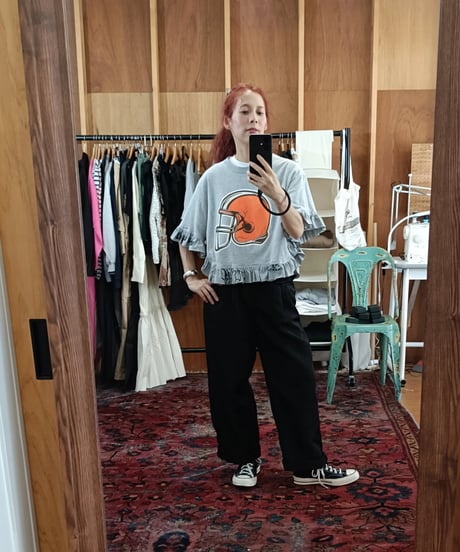 リメイクフリルTシャツ