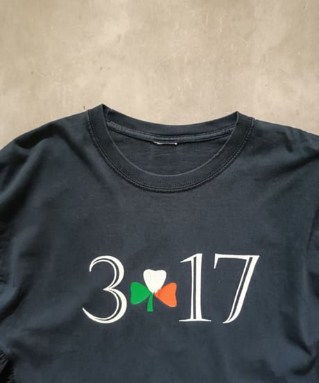 リメイクフリルロングTシャツ（ブラック）