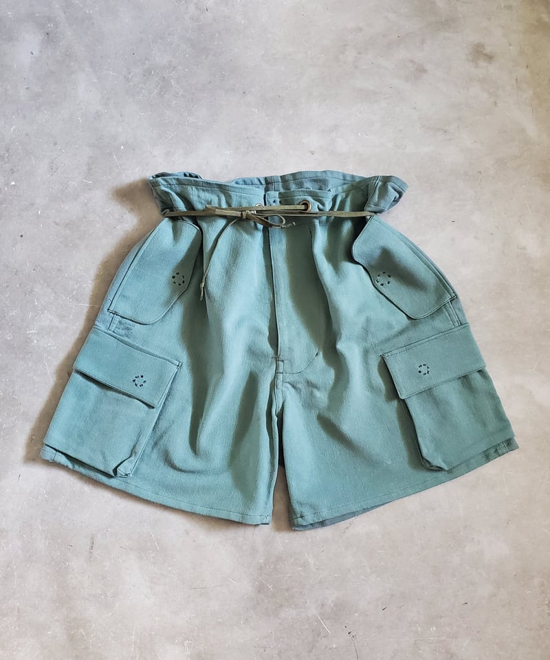 USAミリタリーランドリーバック リメイクショートパンツ① | MIMAE