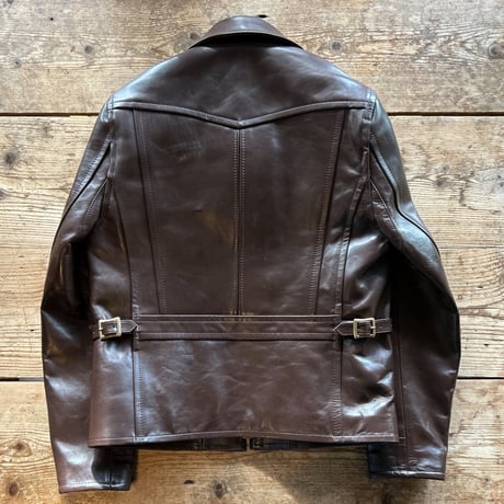 UNION JAP Leathers【SPORTS JKT】Y2leather (ダブルネーム商品) LotNo.／UJL-1002ビンテージブラウン