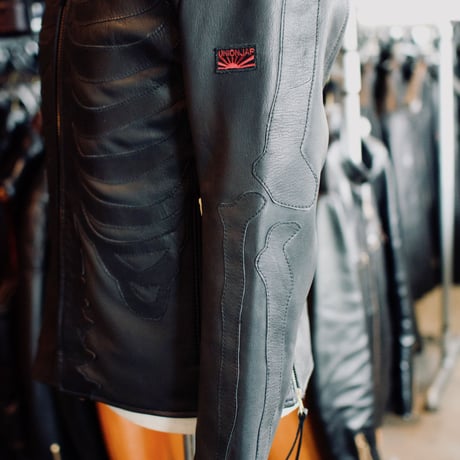 【BONE JKT】 LotNo.／UJ-1012 ALL BLACK