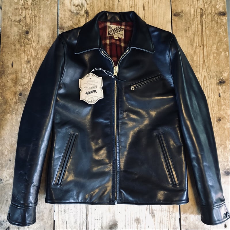 Y2 LEATHER HV HORSE SINGLE RIDERS 「HVR-42」BLAC