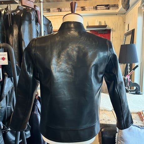 UNION JAP Leathers【STANG JKT】LotNo.／UJL-1001 ビンテージブラック