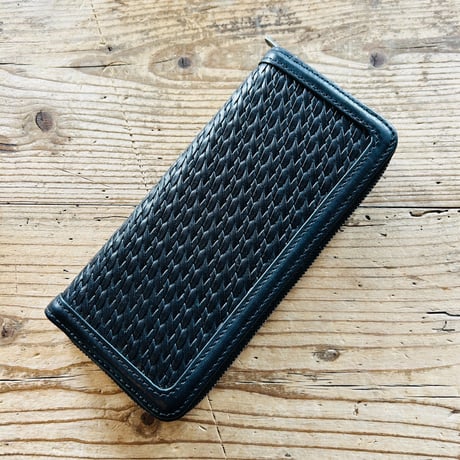 Y'2 leather  EMBOSSED LEATHER LONG WALLET 「YW-06-SP」