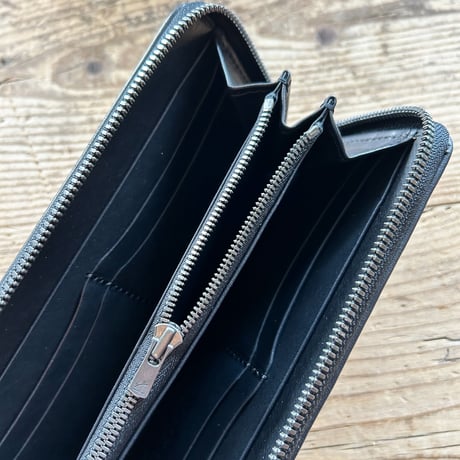 Y'2 leather  EMBOSSED LEATHER LONG WALLET 「YW-06-SP」