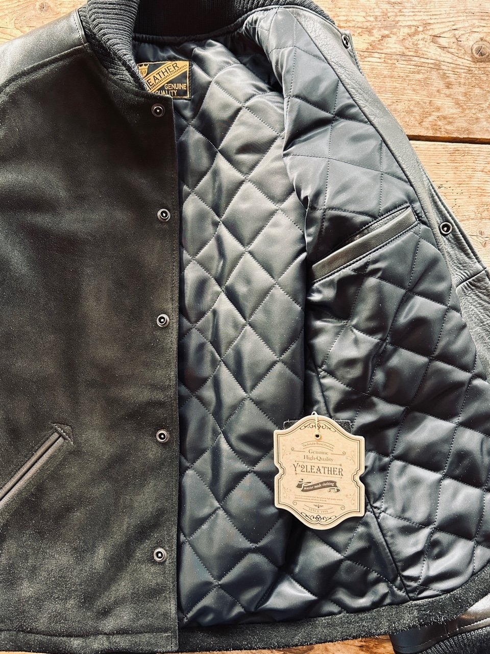 arcana archive レザー ファー ジャケット グランジ y2k 1st