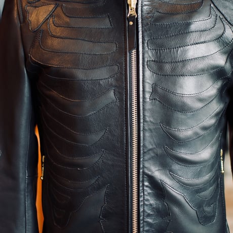【BONE JKT】 LotNo.／UJ-1012 ALL BLACK