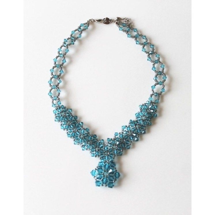 【ハンドメイド】スワロフスキービーズ　ネックレス fit=scale-down,w=1200