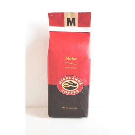 【ベトナムコーヒー】HIGHLANDS COFFEE　ハイランズ　コーヒー　200g 　MOKA モカ