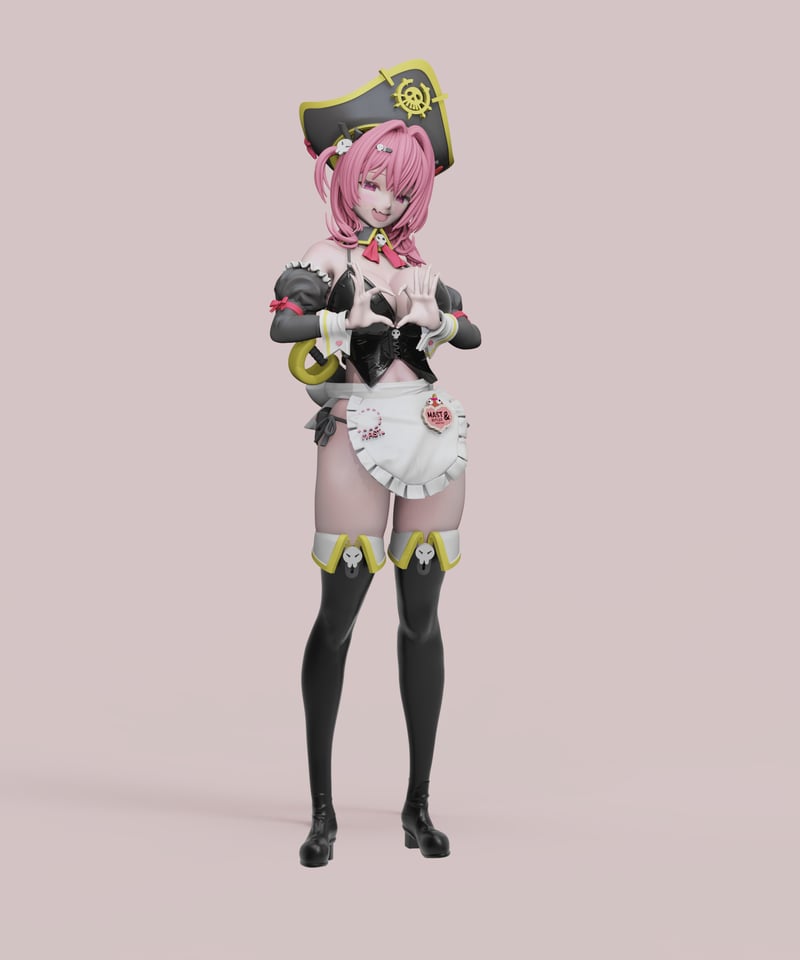 勝利の女神　NIKKE メイド　マスト　完成品　フィギュア NIKKE 『メイドマスト』1/6 ガレージキット | じんべい.shop