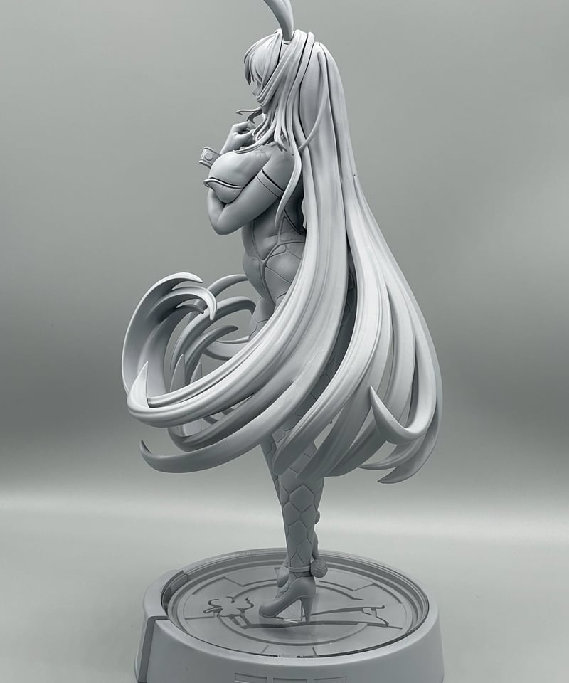 勝利の女神NIKKE:ノワール　ガレージキット　塗装済み完成品 ガレージキット 1/7 勝利の女神:NIKKE 黒紅蓮 / 未塗装未組立