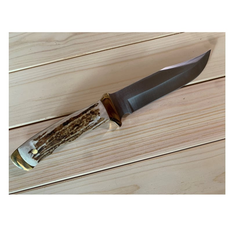 弟子屈産エゾシカ角ナイフ(大) | Bose Iron Factory