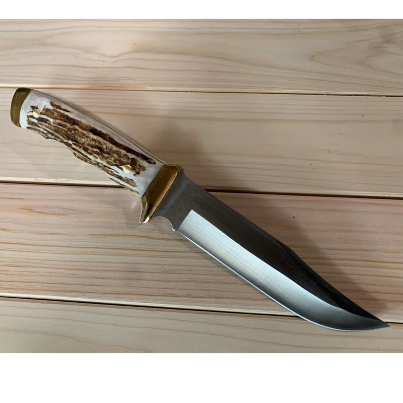 弟子屈産エゾシカ角ナイフ(大) | Bose Iron Factory