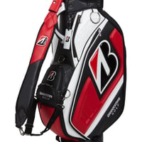 完全限定生産　BRIDGESTONEゴルフ　ツアーレプリカキャディバッグ コーポレートカラー