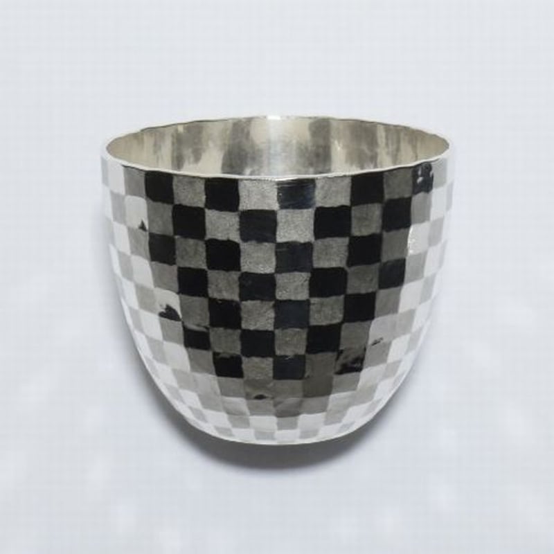 市松ぐい呑み (泉健一郎 作) | EI-Trade