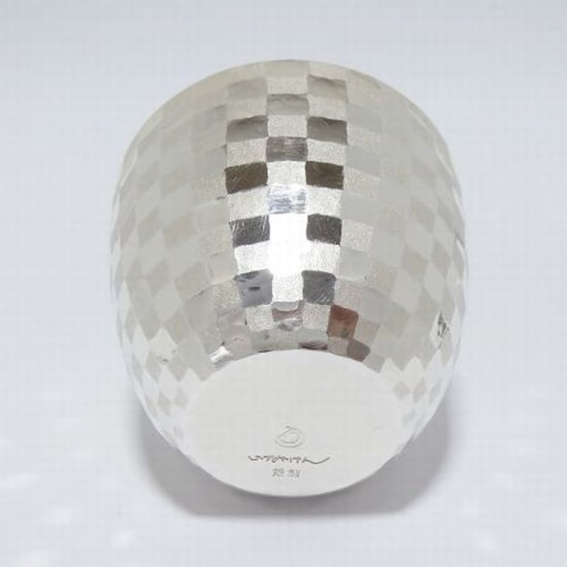 玉川堂　ぐい呑み　市松 玉川堂 ぐい呑み 市松