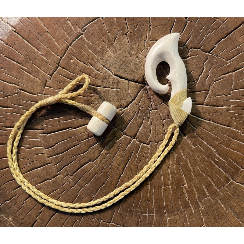 ボーンカービング鯨骨HOOK WB-257 | Ocean's Bone Carvings