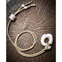 ボーンカービング　セイウチ牙(海象牙)　HOOK 　WA-331