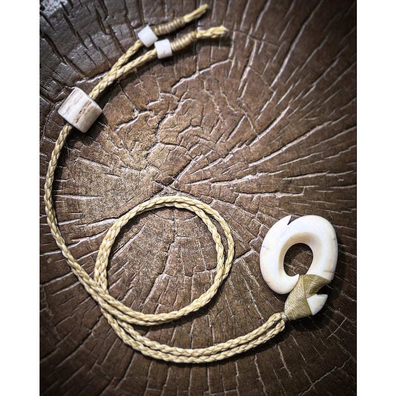 ボーンカービング セイウチ牙(海象牙) HOOK WA-331 | Ocean's