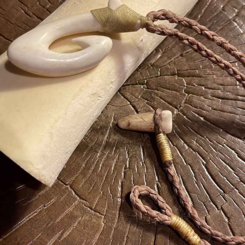 ボーンカービング牛骨HOOK CB-95 | Ocean's Bone Carvings