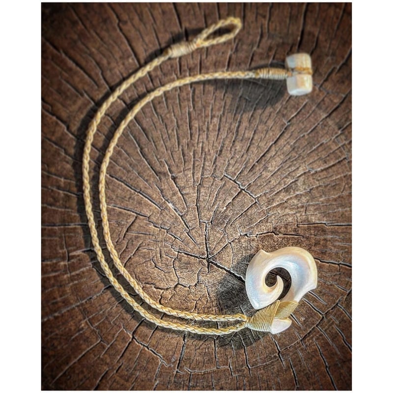 ボーンカービング鯨骨HOOK WB-231 | Ocean's Bone Carvings