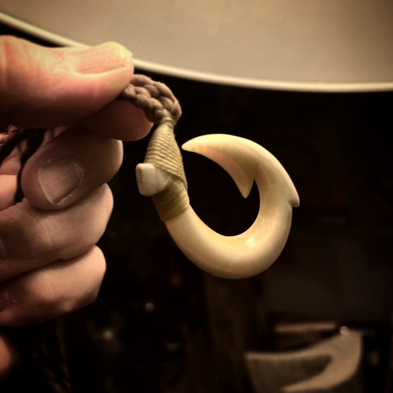 鯨歯HOOK WL-87 | Ocean's Bone Carvings 鯨歯HOOK WL-87 | Ocean's Bone Carvings
