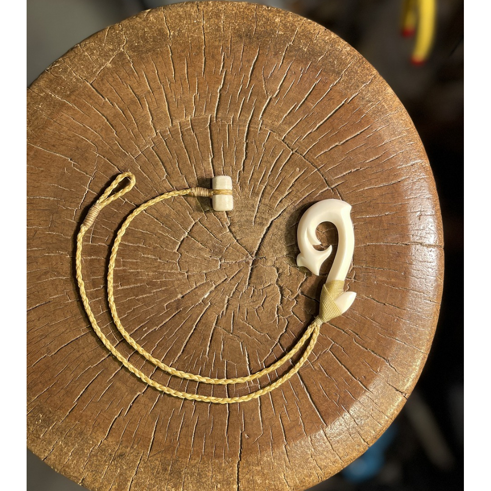 ボーンカービング牛骨HOOK CB-245 | Ocean's Bone Carvings