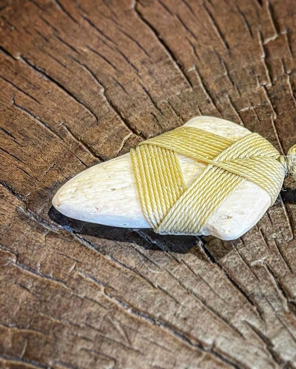 ボーンカービング鯨骨ネックレス WB-168 | Ocean's Bone Carvings ボーンカービング鯨骨ネックレス WB-168 | Ocean's Bone Carvings