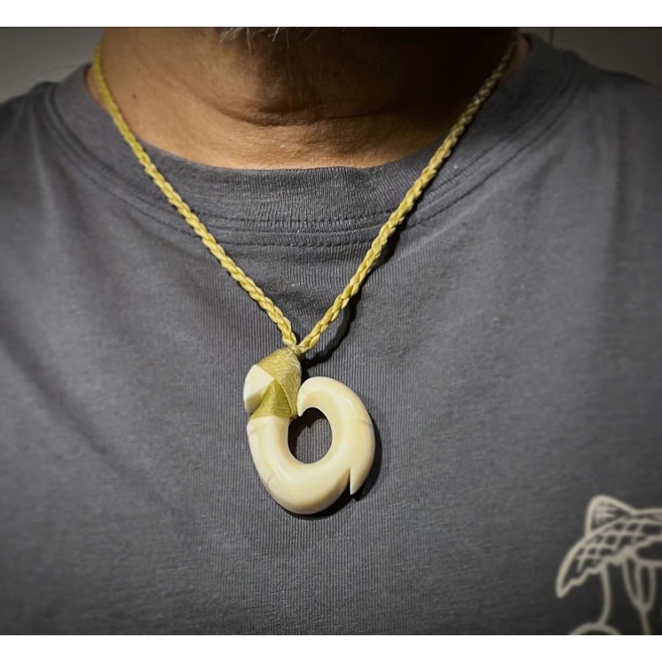 ボーンカービング セイウチ牙(海象牙) HOOK WA-331 | Ocean's