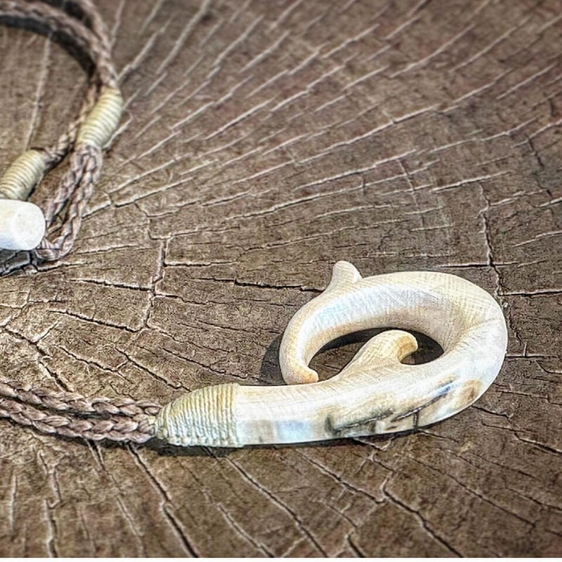 ボーンカービング マンモス牙HOOK MT-193 | Ocean's Bone Carvings ボーンカービング マンモス牙HOOK MT-193 | Ocean's Bone Carvings