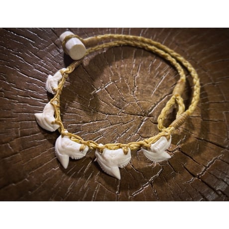 Ocean's Bone Carvings ブレスレット　イッカク牙　一角獣 Ocean's Bone Carvings ブレスレット イッカク牙 一角獣 【公式通販】