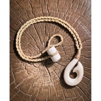ボーンカービング鯨骨HOOK WB-287