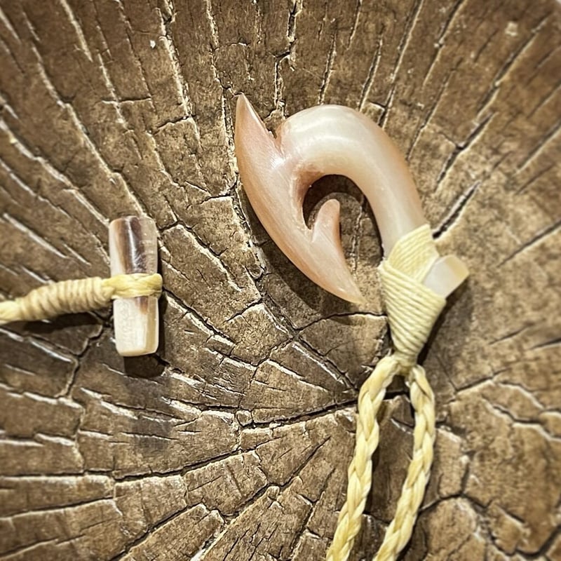 ボーンカービング水牛角HOOK BH-105 | Ocean's Bone Carvings