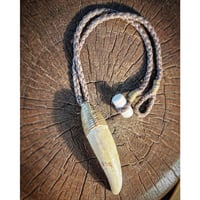 ボーンカービング鯨歯ネックレス WL-323 | Ocean's Bone Carvings