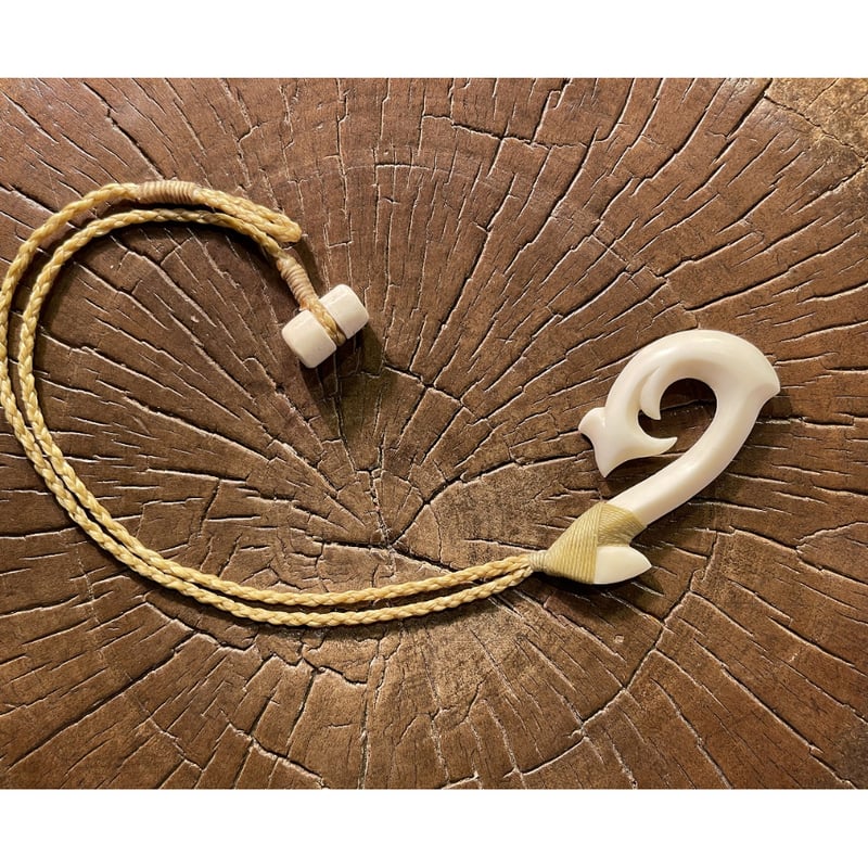 ボーンカービング牛骨HOOK CB-245 | Ocean's Bone Carvings