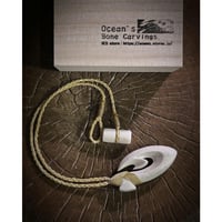 ボーンカービング鯨骨HOOK WB-318