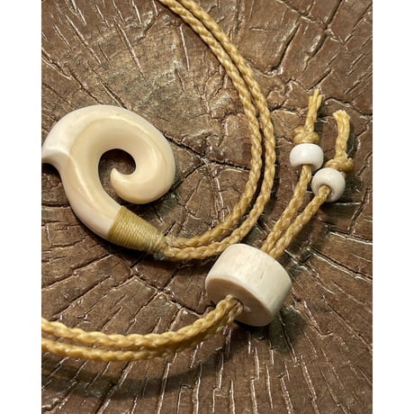 ボーンカービング鯨歯HOOK WL-370