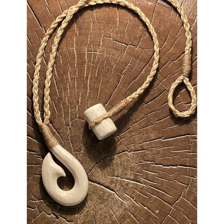 ボーンカービング鯨骨HOOK WB-287