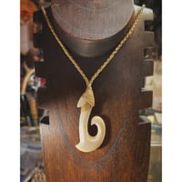 ボーンカービング 鯨骨TOKIネックレス WB-209 | Ocean's Bone Carv