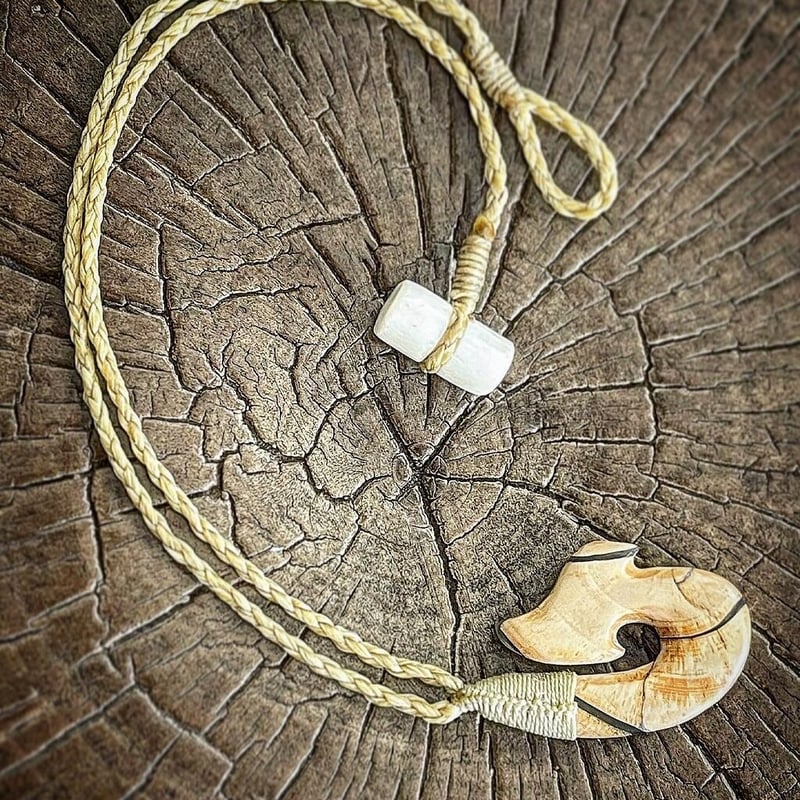 ボーンカービング マンモス牙＋レジン樹脂 HOOK MT-175 | Ocean's Bone