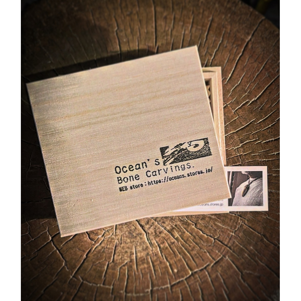 ボーンカービング牛骨HOOK CB-340 | Ocean's Bone Carvings