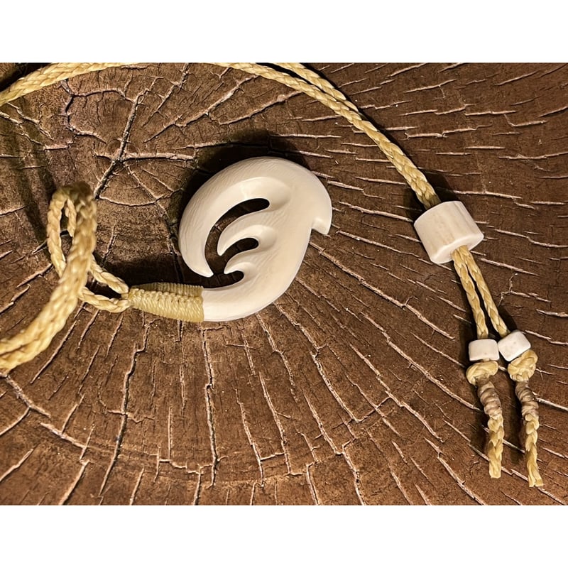 ボーンカービング牛骨HOOK CB-340 | Ocean's Bone Carvings