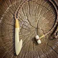 ボーンカービング鯨骨Harpoon head WB-100