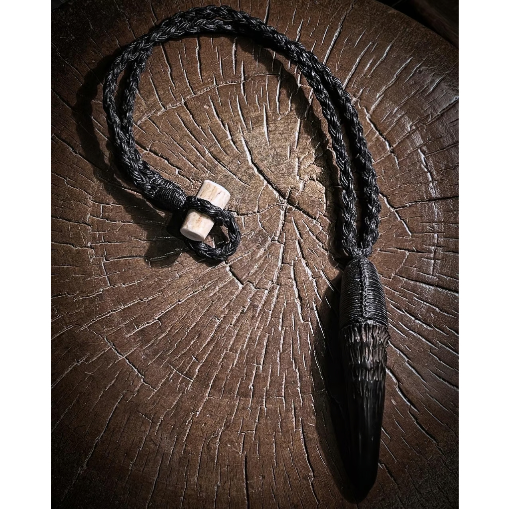 カモシカ角ネックレス AL-300 | Ocean's Bone Carvings