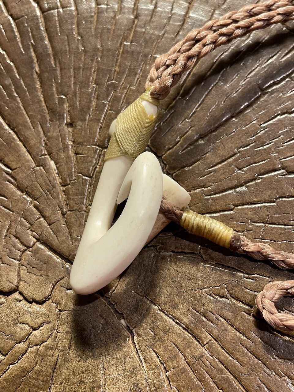 ボーンカービング牛骨HOOK CB-95 | Ocean's Bone Carvings