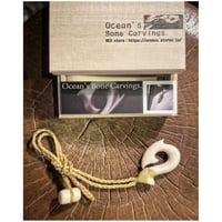 ボーンカービング 鯨骨TOKIネックレス WB-209 | Ocean's Bone ボーンカービング 鯨骨TOKIネックレス WB-209 | Ocean's Bone