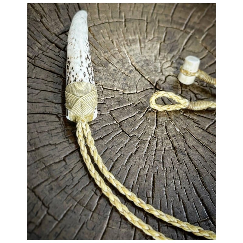 鹿角ネックレス DH-195 | Ocean's Bone Carvings 鹿角ネックレス DH-195 | Ocean's Bone Carvings