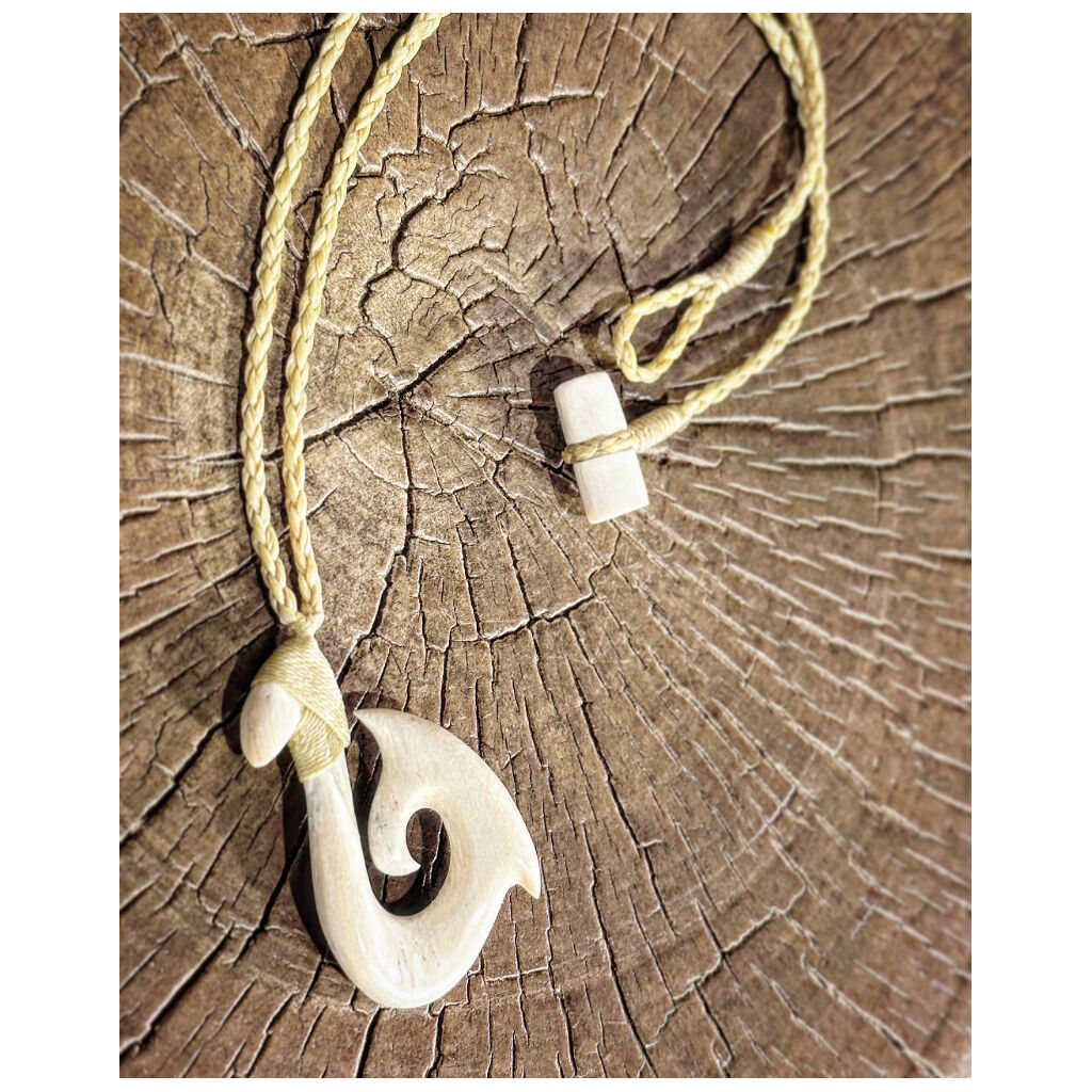 ボーンカービング鯨骨HOOK WB-203 | Ocean's Bone Carvings