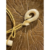 ボーンカービング セイウチ牙(海象牙) HOOK WA-236 | Ocean's Bone