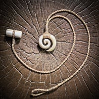 ボーンカービング鯨歯TIKI WL-367 | Ocean's Bone Carvings